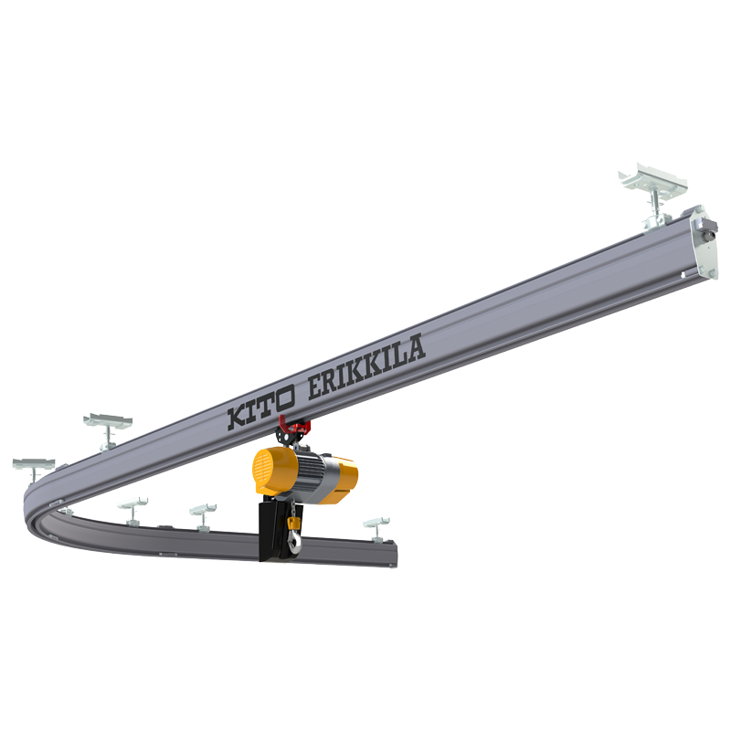 Curved Monorail Hoist Tracks