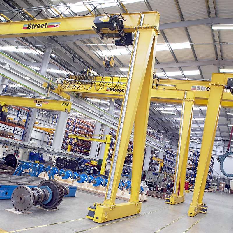 Rail-Less Semi-Goliath Cranes