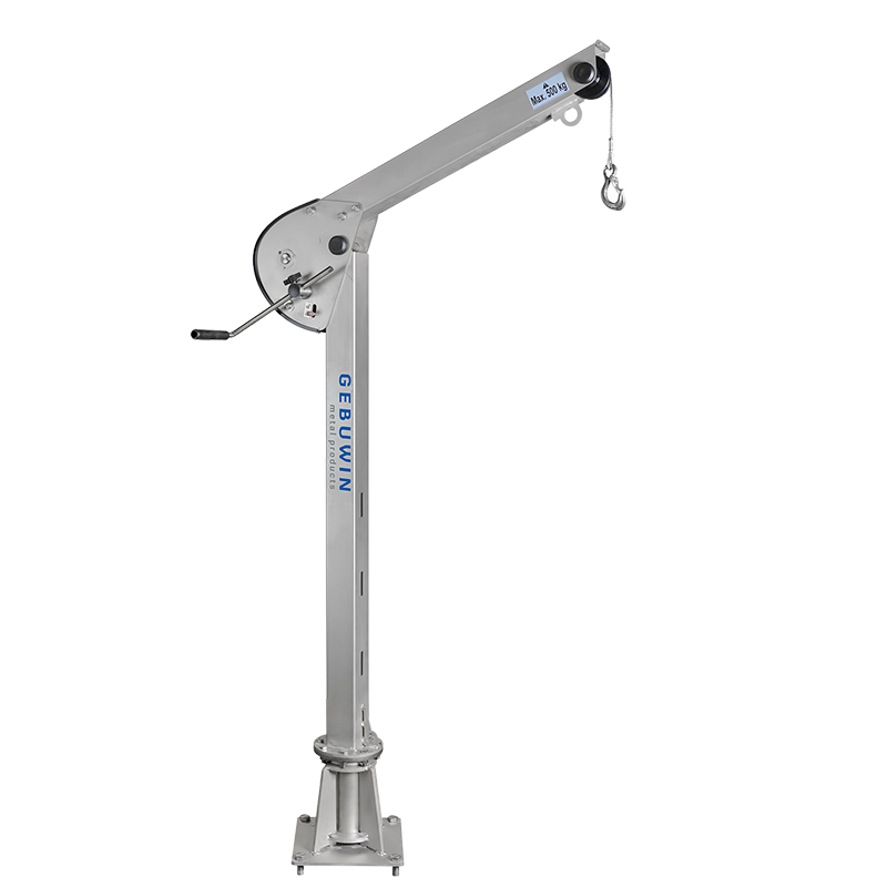 SD125-500 SST Series Stainless Steel Swivel Davit Crane