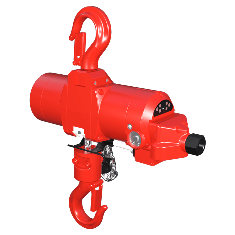 Red Rooster 250 kg hook suspension air hoist TCR-250 for light industrial lifting applications