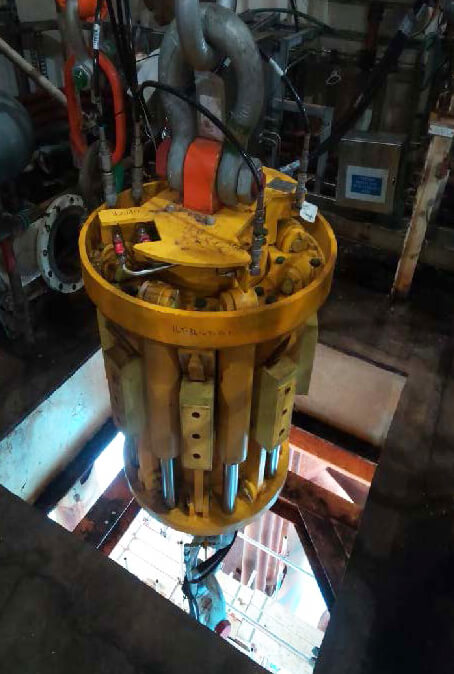 internal lifting tool project caisson removal